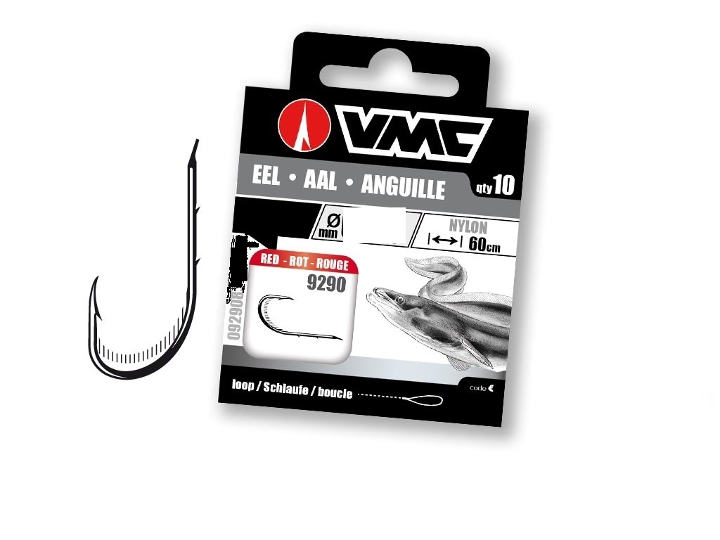 VMC Aal Rot 60 cm # 10 / 0,22 mm