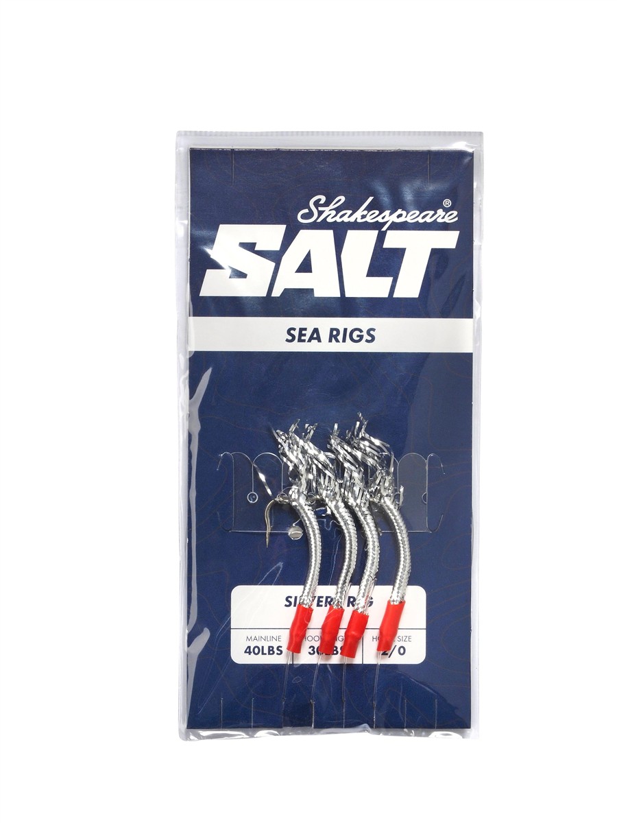 Shakespeare Silvers Rig SALT Rig; 2/0; 30 / 40 Lbs.