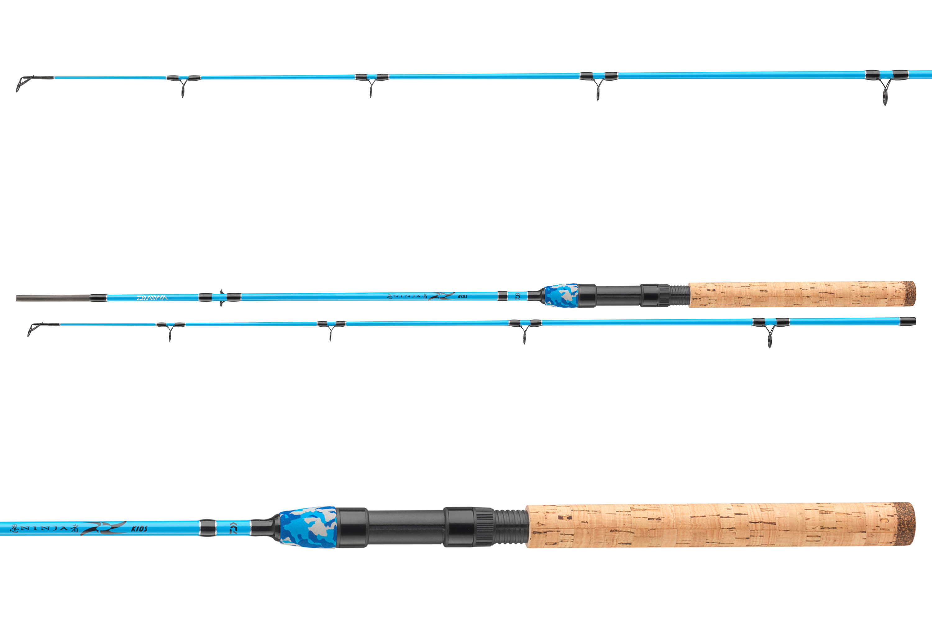 Daiwa Ninja X Kids L: 1,60 m # 10 - 30 g Blue