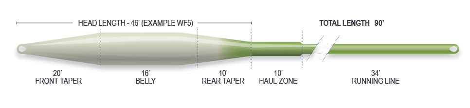 Airflo Superflo Tactical Taper Fliegenschnur WF4F