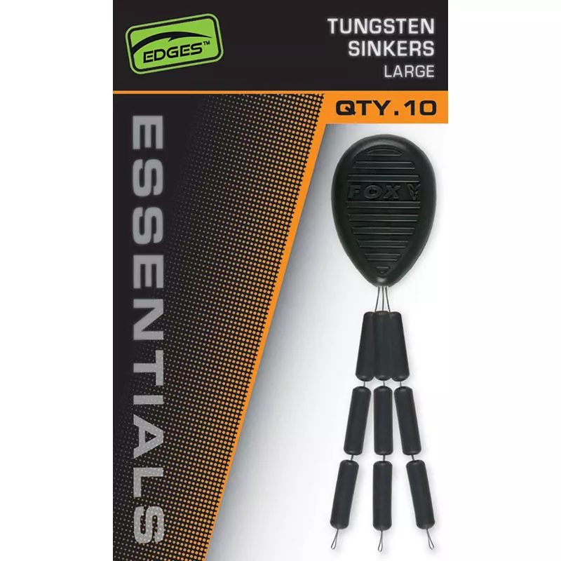 Fox Edges Tungsten Sinkers Large Qty. 10