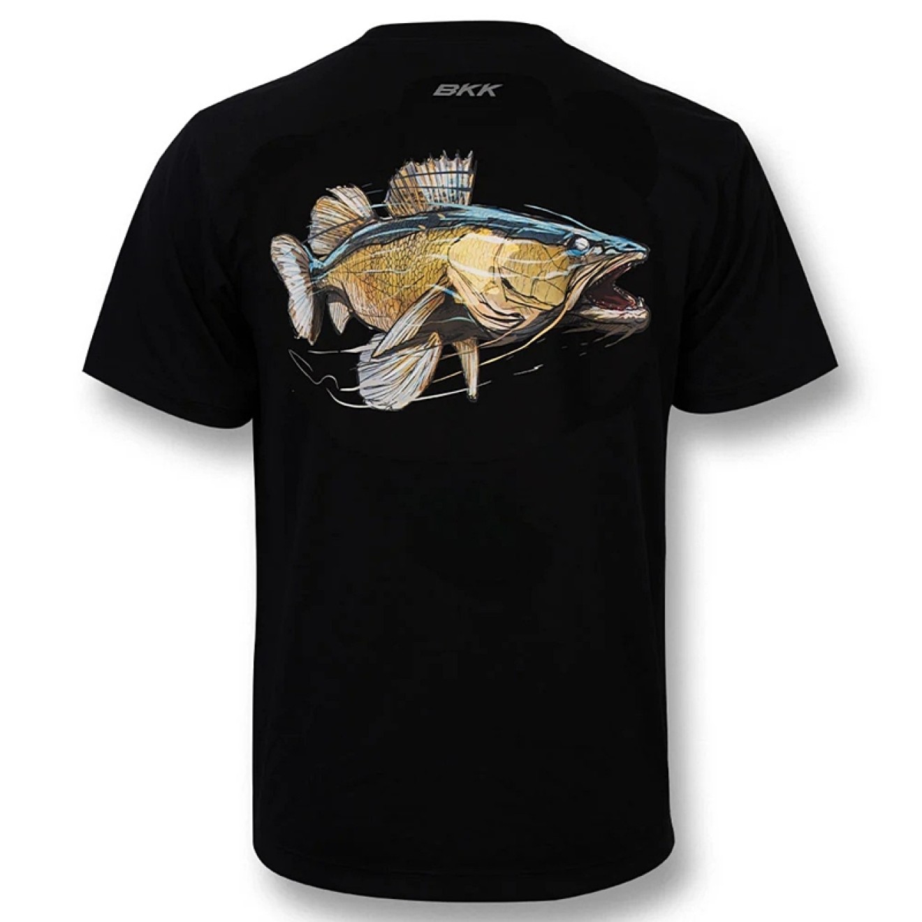 BKK Short Sleeve Casual Shirt / Brand Values Zander Schwarz 4X-Large