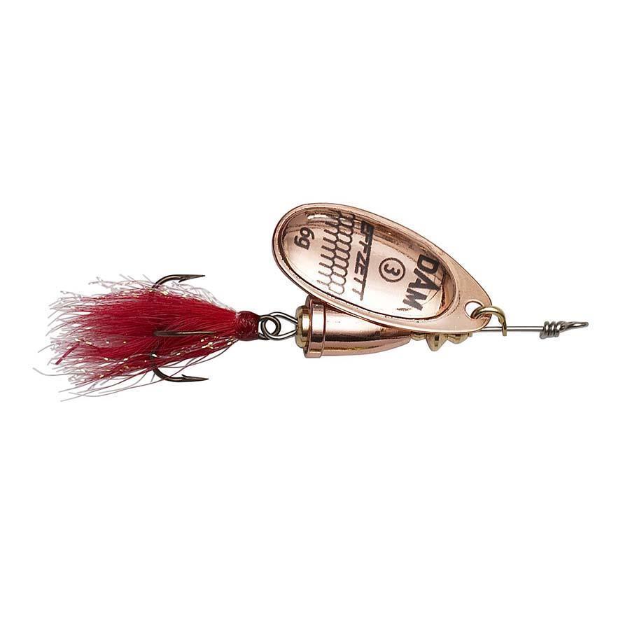DAM Effzett Executor Dressed Spinner; Kupfer; Gr. 2; 4 gr.