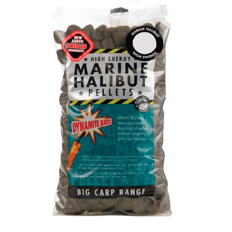 Dynamite Baits Marine Halibut Pellets 6mm 900g Dynamite Baits Marine Halibut Pellets 6mm 900g