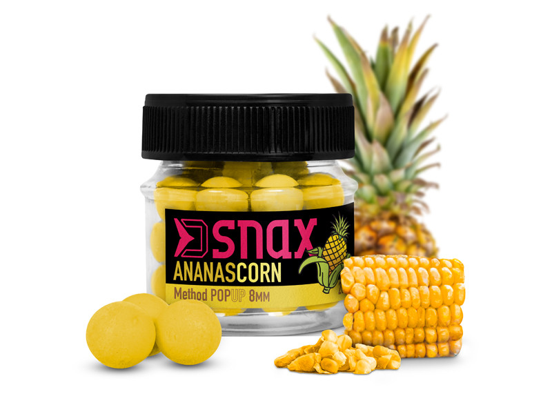 Delphin D SNAX POP Köder 5,5 mm Mais-Ananas