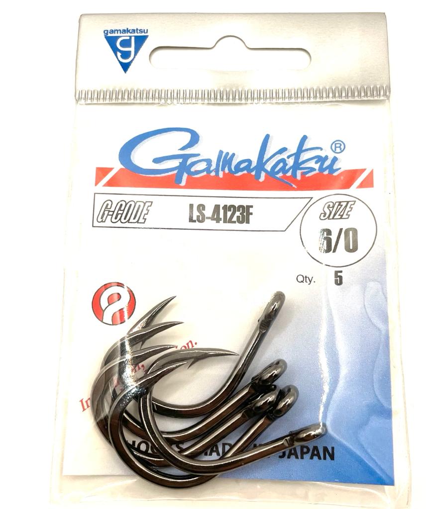 Gamakatsu LS 4123F 6/0, 5 Stück