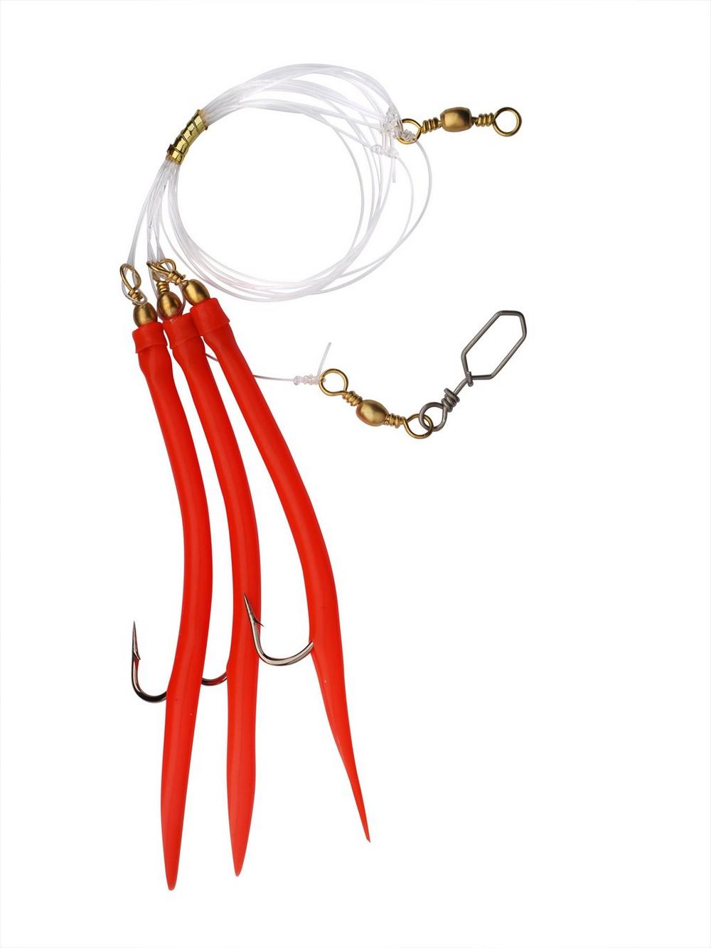 Shakespeare Gummi Makk Rig 5/0 Rot