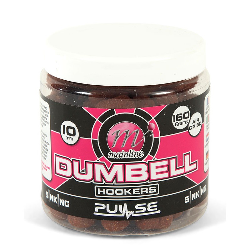Mainline Dumbell Hookers sinking; Pulse; 10 mm