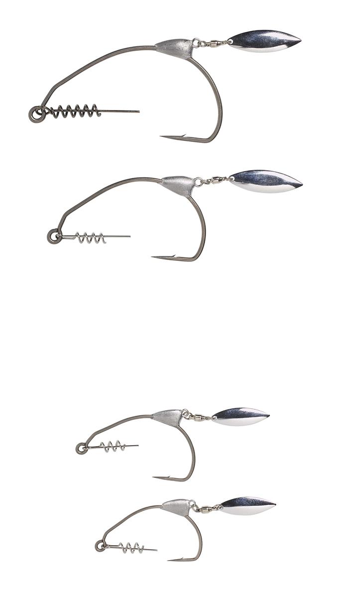 Savage Gear WEEDLEES EWG HOOKS; Sz. 12/0; Qty. 2