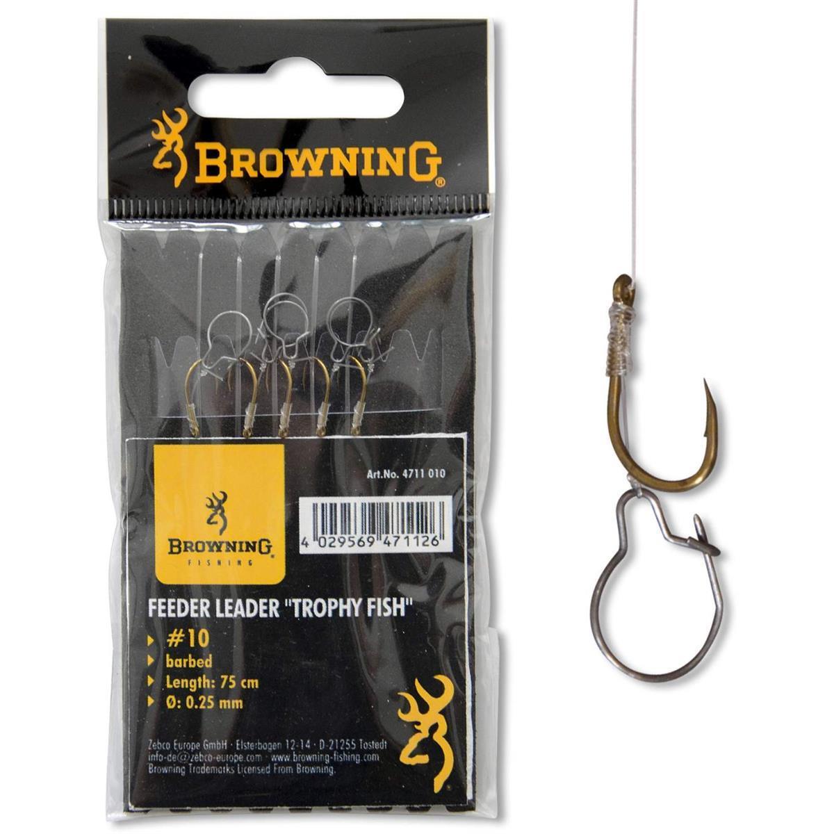 Browning Trophy Fish #10 barbed 0,25 mm 75 cm