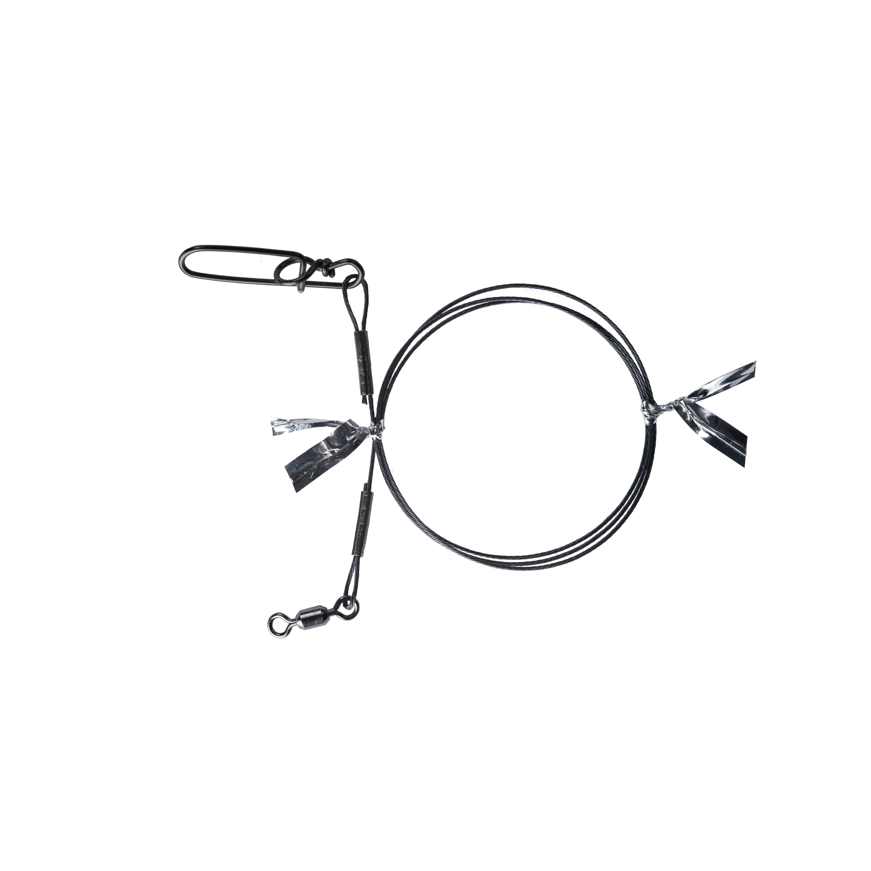 BKK 7×7 Wire leader – HD (Pike Snap) 40 cm / 40 kg