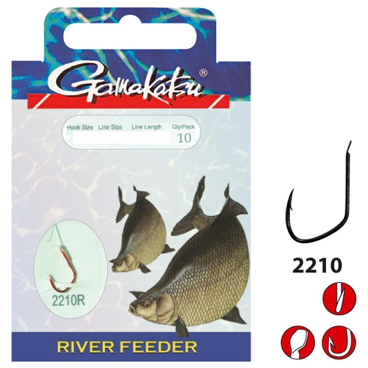 Gamakatsu River Feeder BKD-2210R; Gr.20; 0.12 mm; 100 cm