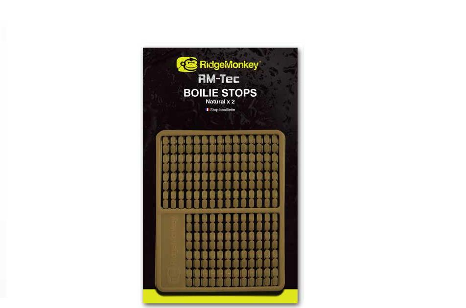 RidgeMonkey RM-Tec Boilie Stops; Natural Beige