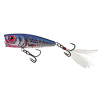 SALMO RATTLIN’ POP 7 cm Clear Blue Shiner