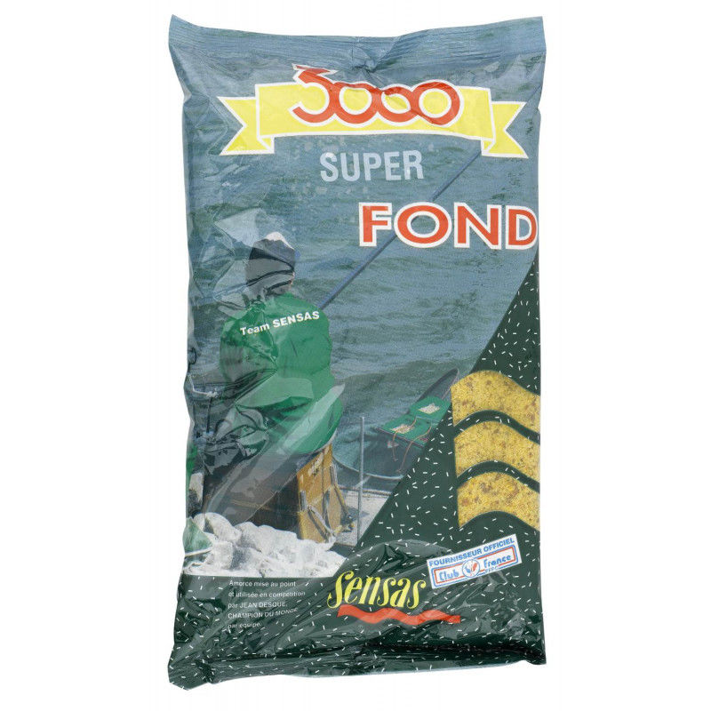 Sensas 3000 Super Fond; 1 Kg.