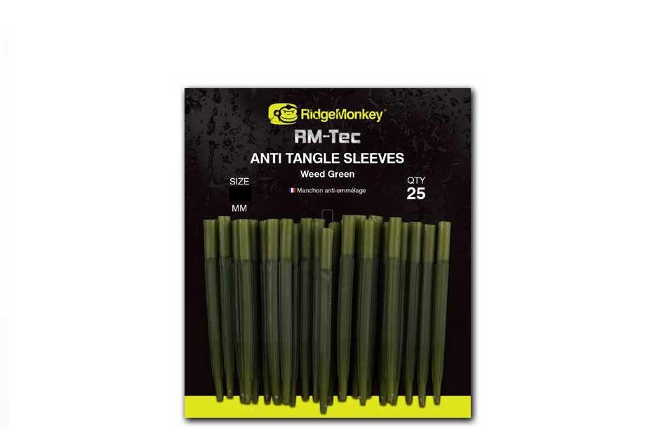 RidgeMonkey RM-Tec Anti Tangle Sleeves; 25 mm; 25 Stück