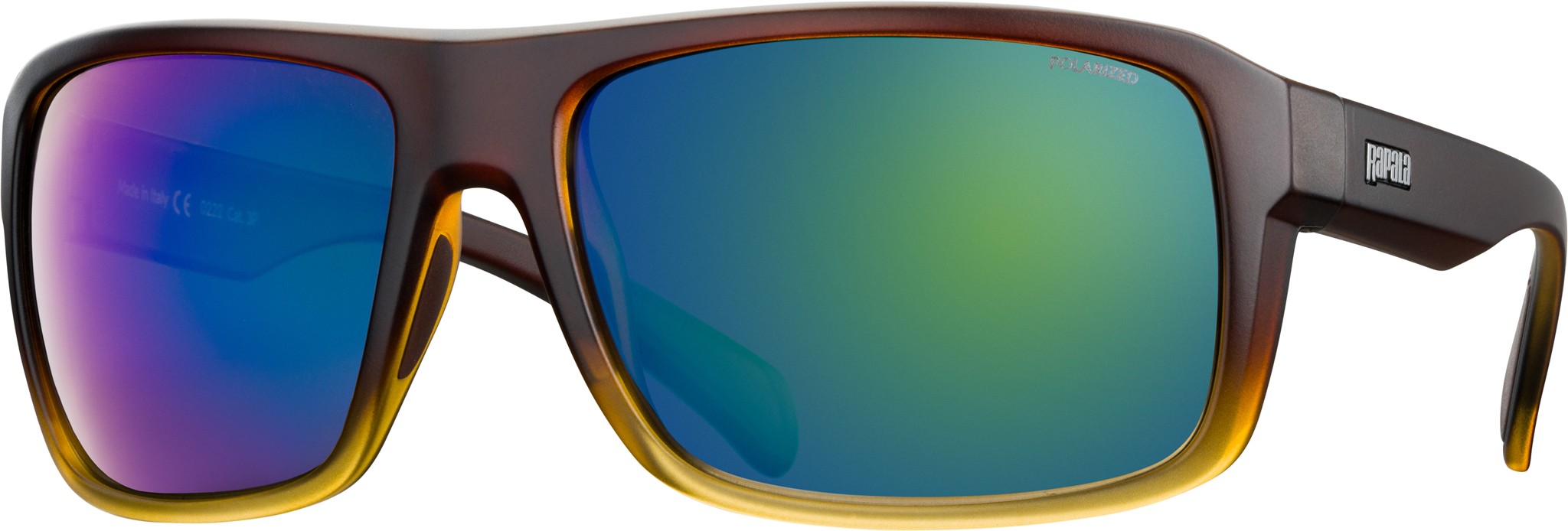 Rapala Precision Vision Gear Skye Matte Brown Fade Green Mirror