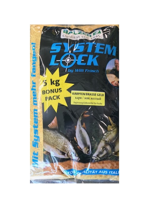 Balzer System Lock Futter; Brasse Gelb; 3 Kilo