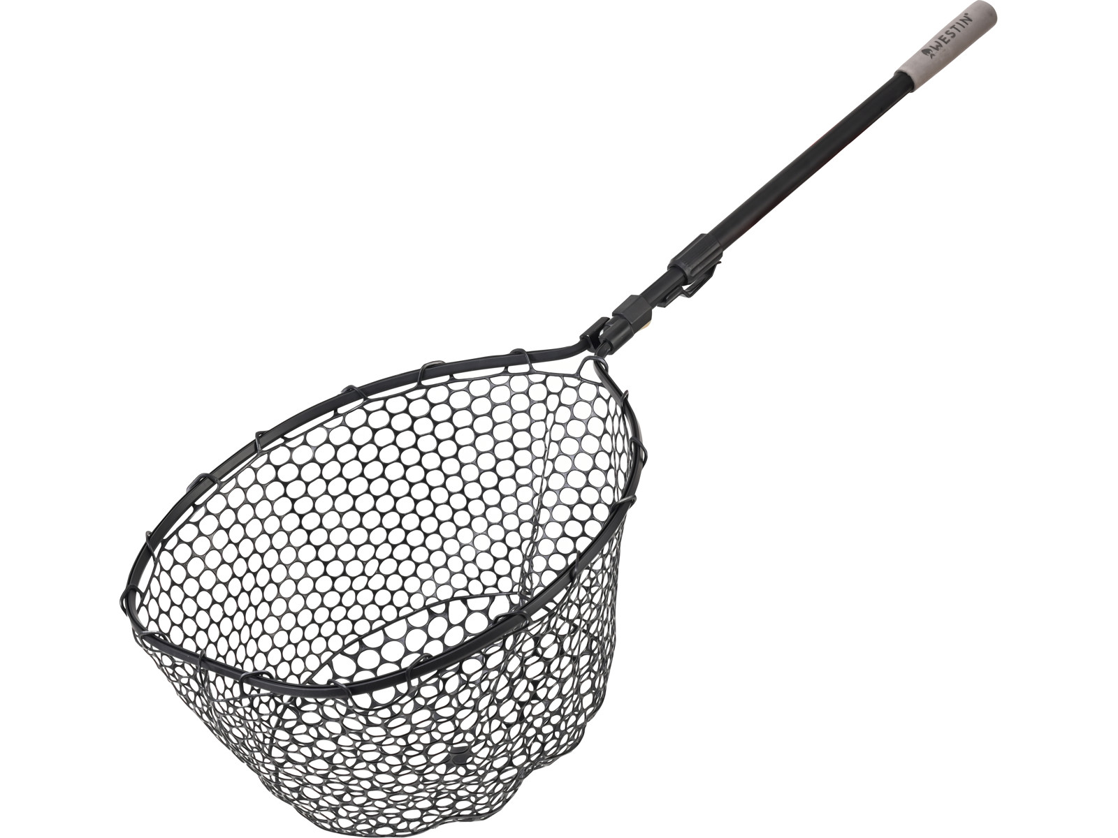 Kopie von Westin W3 C & R adjustable Full Rubber Mesh Landing Net L 45X55X35CM 70/110CM #1