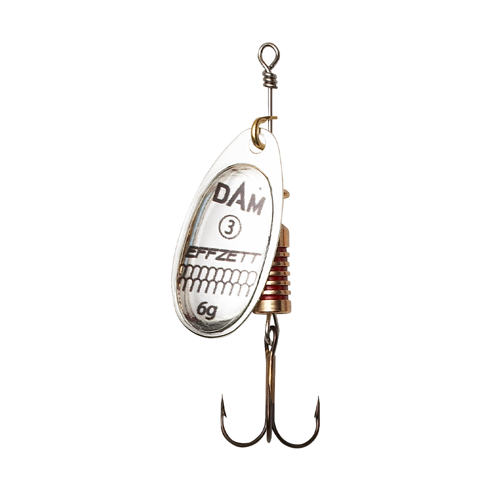 DAM Effzett Standart Spinner; Silber; Gr. 5; 12 gr.