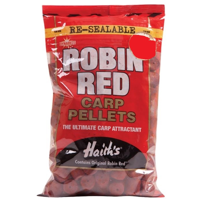 Dynamite Baits Robin Red Pre-Drilled Pellets; 12 Mm; 900 Gr. Dynamite Baits Robin Red Pre-Drilled Pellets; 12 Mm; 900 Gr.