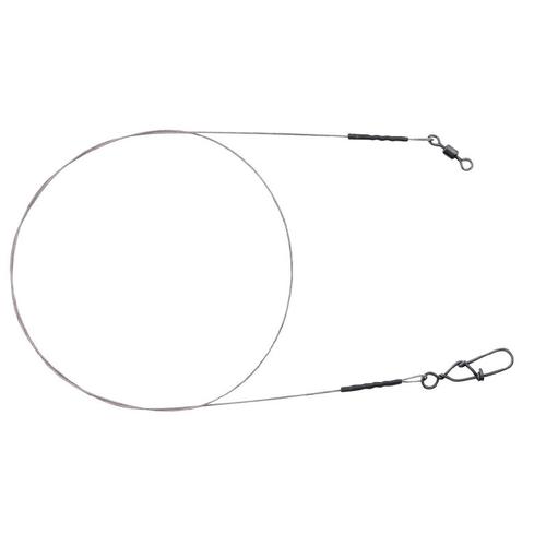 Spro Matte Black Leader 7 x 7 Wire; 40 cm; 10 Kg.; Qty. 2