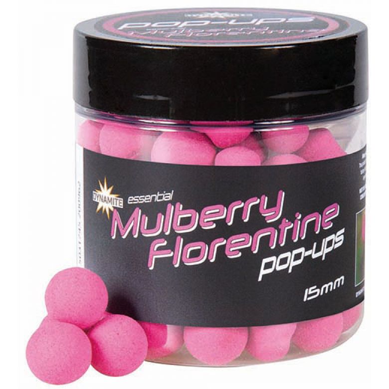 Dynamite Baits Fluro Pop Ups Mulberry Florentine 15 Mm