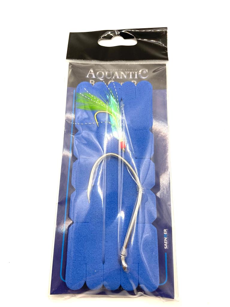 Aquantic Bite Over Rig chatreuse 8/0; 1/0