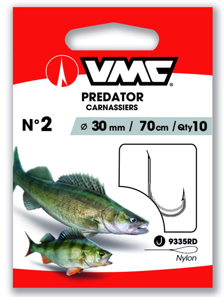 VMC Predator Rot 70 cm # 1/0 / 0,30 mm