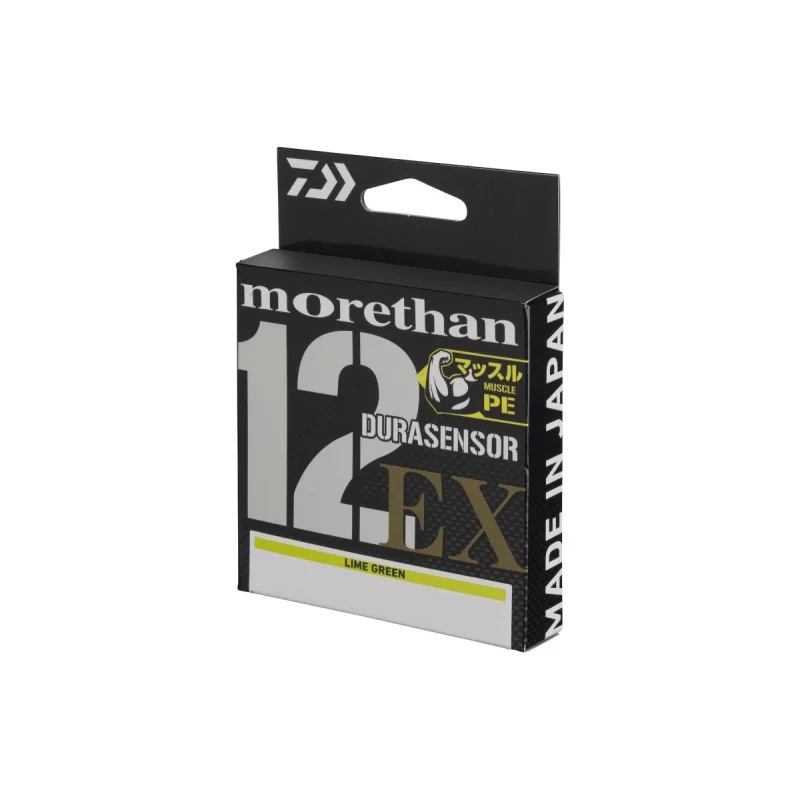 Daiwa 12 Braid UVF Morethan Durasensor x12EX+Si 200 m 0,16 mm / 14,0 kg