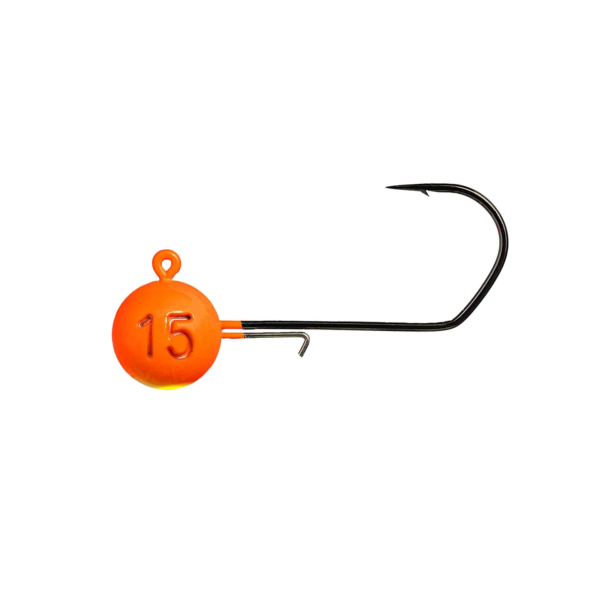 Monkey Lures Monkey Hooks 2/0; Orange - Gelb 12g