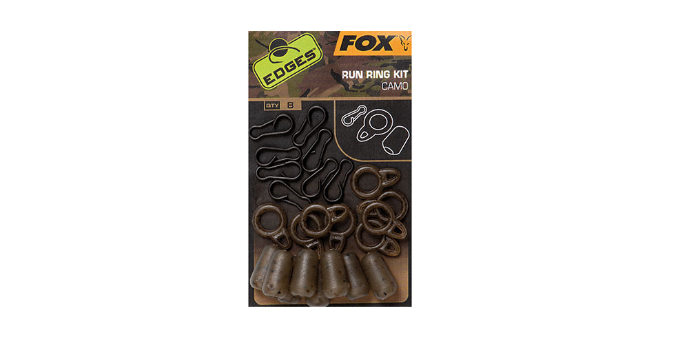FOX Edges Camo Run Ring Kit; Qty. 8