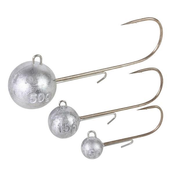 Fox Rage Sz 6/0; 20 g Round Jig Qty: 3