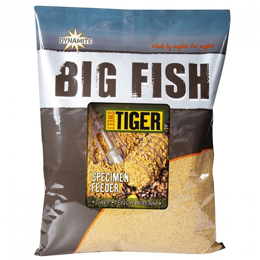 Dynamite Baits - Big Fish Sweet Tiger Specimen Feeder Groundbait; 1,8kg