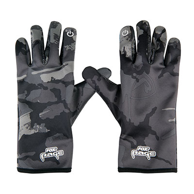 Fox Rage Thermal Camo Gloves; Gr. M