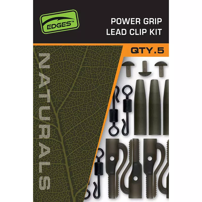Fox Naturals Power Grip Lead clip kit Qty. 5