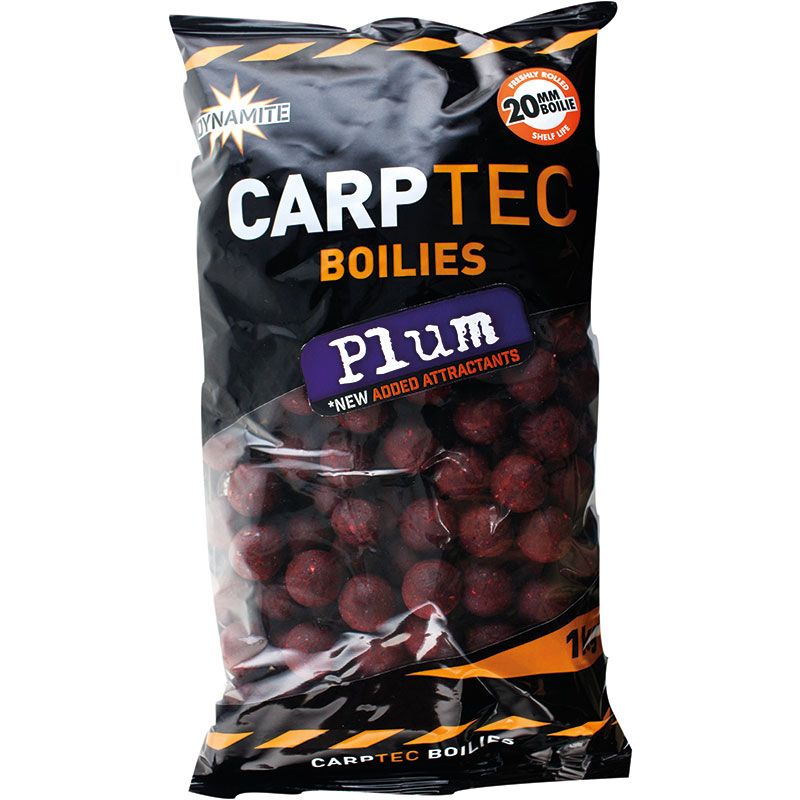 Dynamite Baits Carptec Boilies Plum; 15 Mm