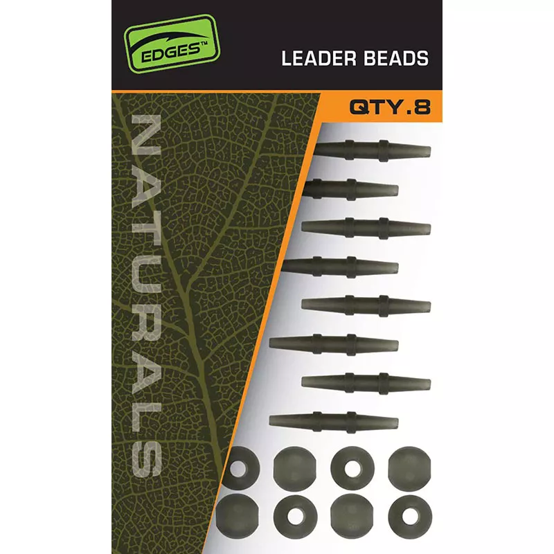 Fox Edges Natrurals Leader Beads Qty. 8