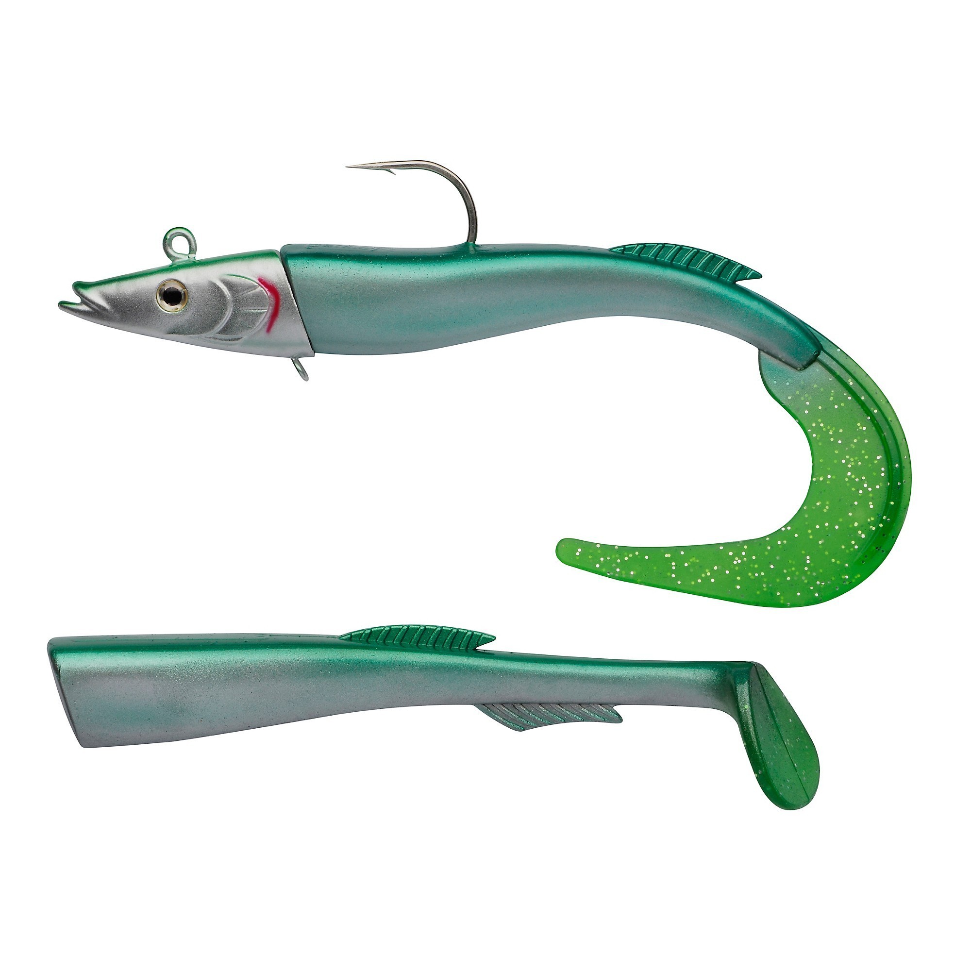 Berkley Power Sandeel 17cm - 65gr Ayu Green Berkley Power Sandeel 17cm - 65gr Ayu Green
