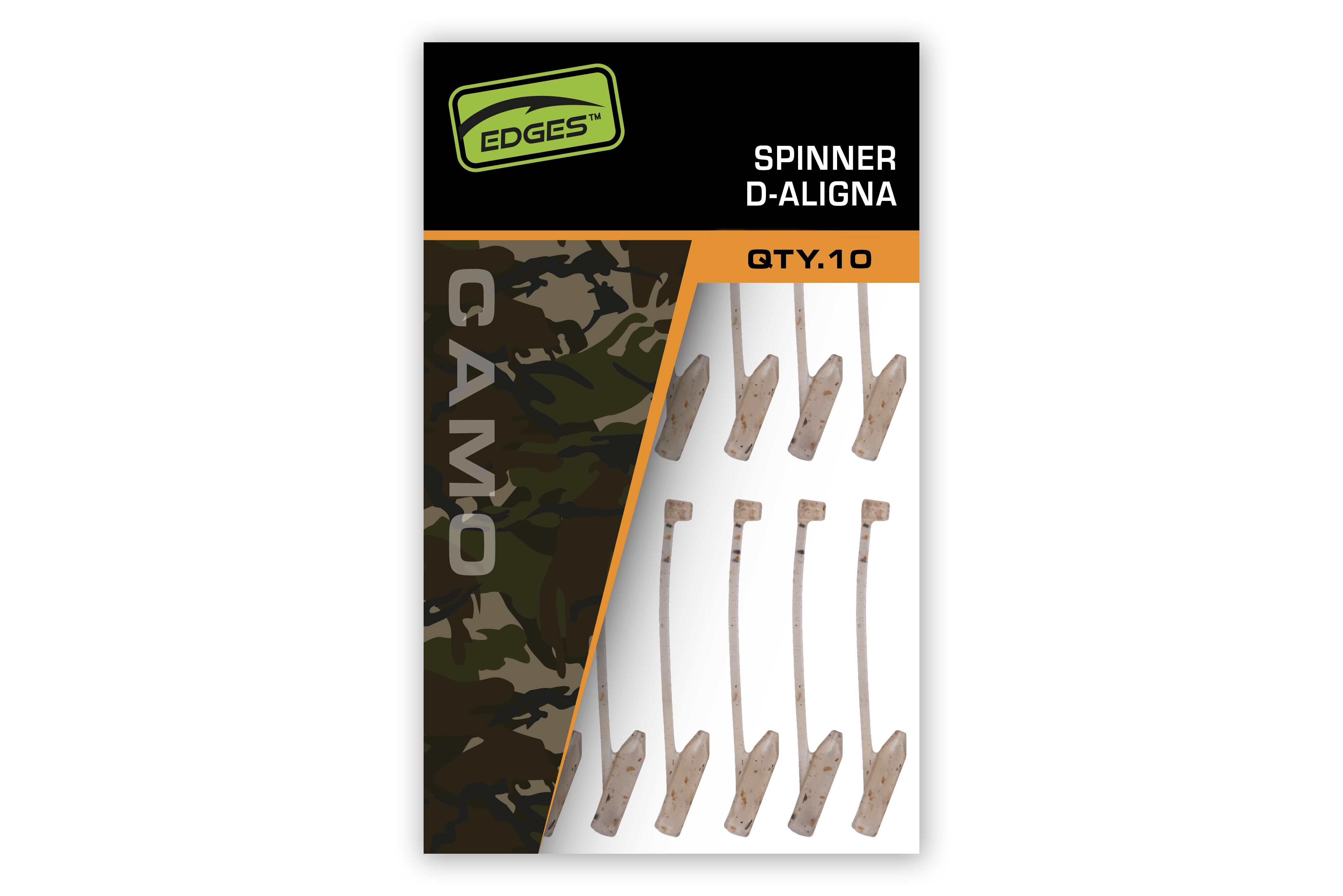 Fox Edges Camo Spinner D-Aligna Qty.10