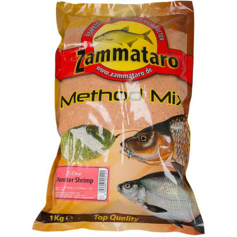 Zammataro Method Mix Monster Shrimp Z-One 1kg Zammataro Method Mix Monster Shrimp Z-One 1kg