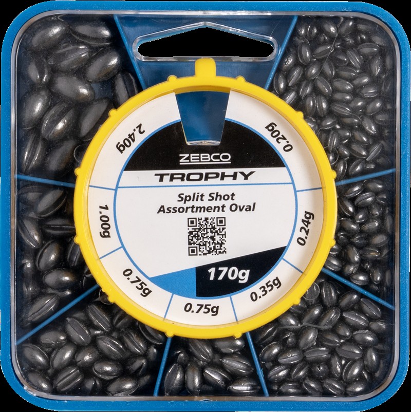Zebco Trophy Oval Spaltblei 170 g