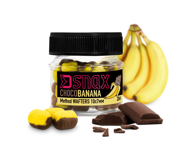 Delphin D SNAX Waft Köder 20 g 10 x 7 mm Schokolade-Banane