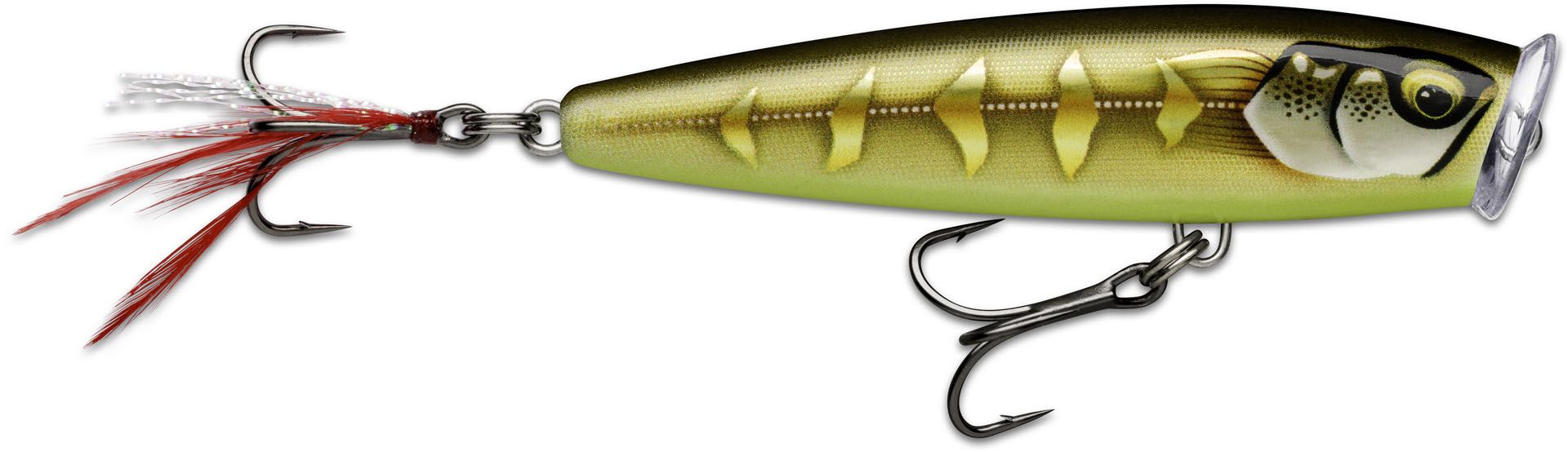 Rapala Skitter Pop Elite 7,5 cm Gilded Striped Grey Shiner (GDSGS)
