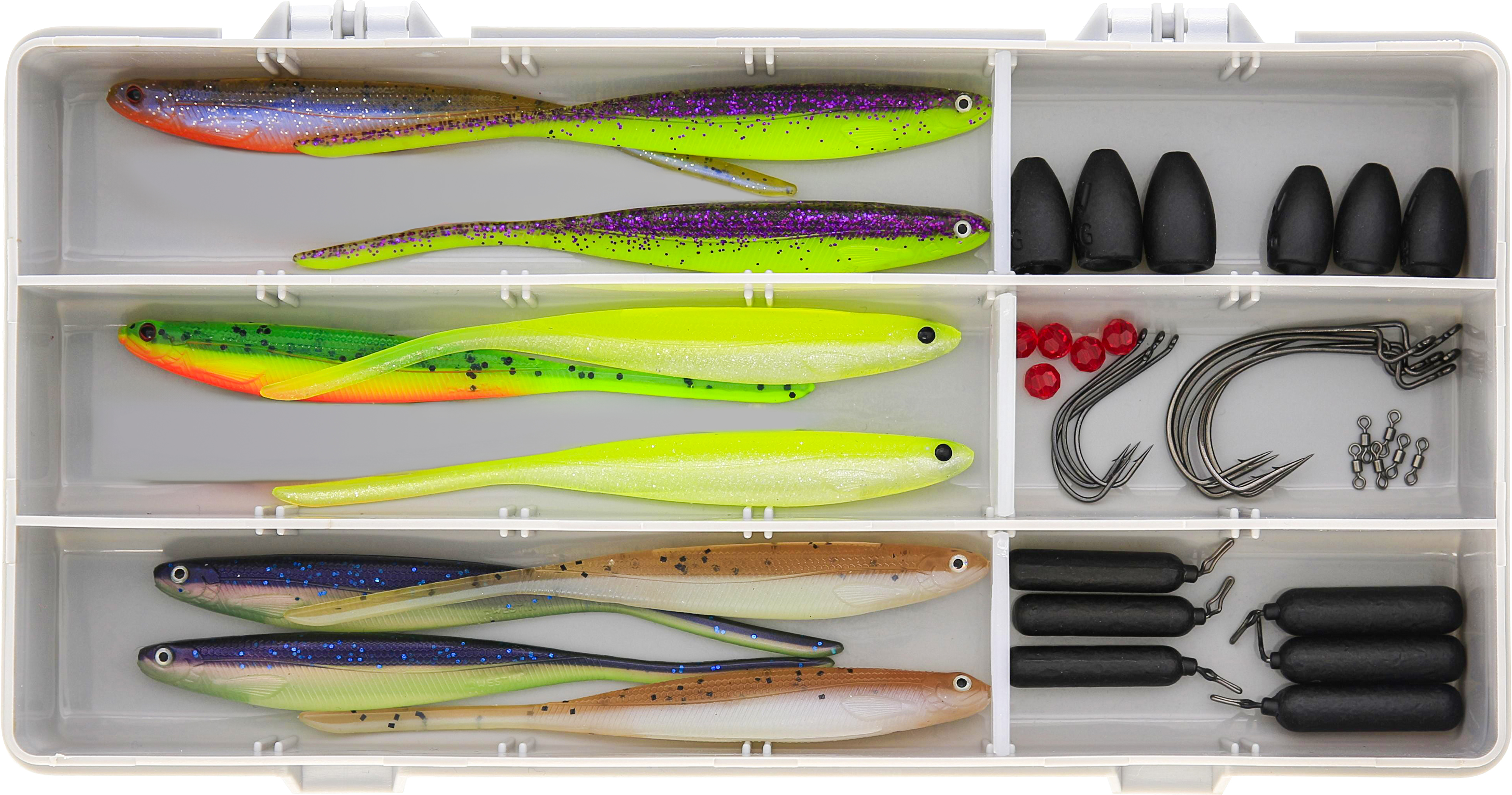 Westin Zander Box Dropshot + Texas & Carolina Rig