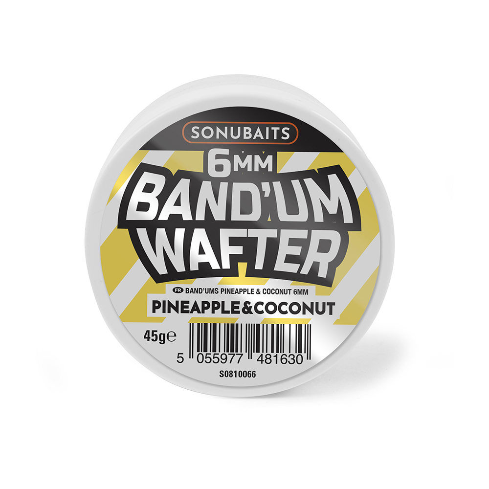 Sonubaits Band'um Wafters - 6mm Pineapple & Coconut