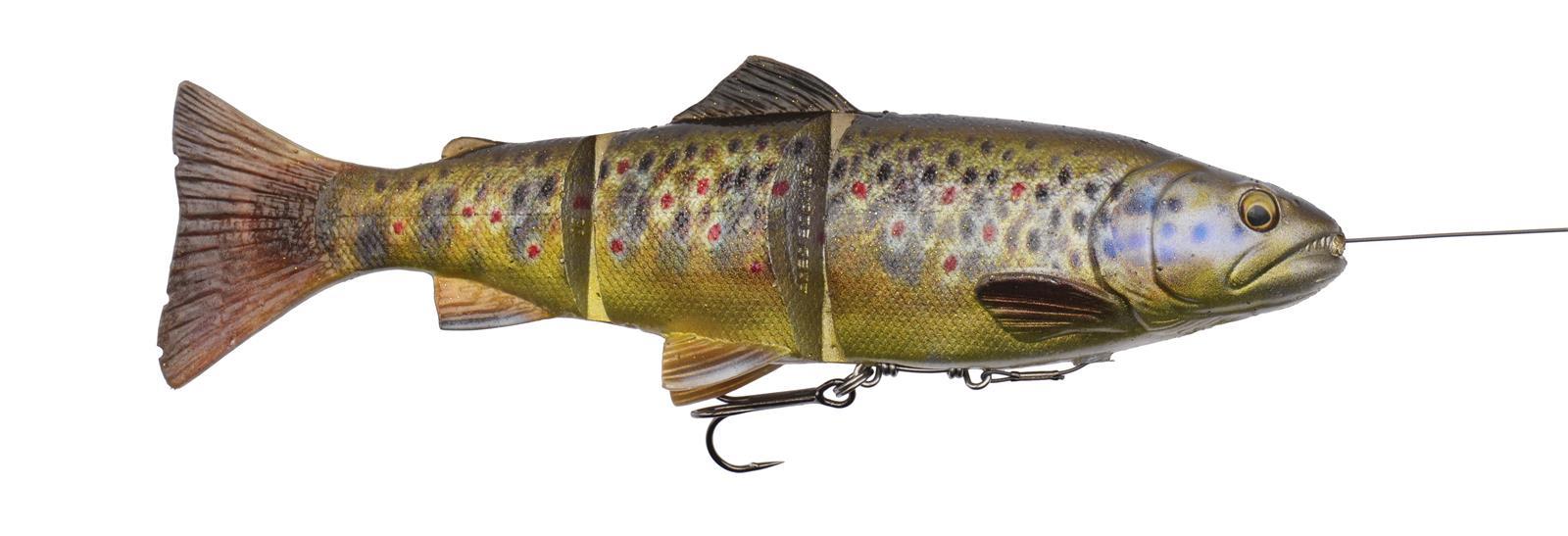 SAVAGE GEAR 4D LINE THRU TROUT; Brown Trout; 20 cm; 98 gr.