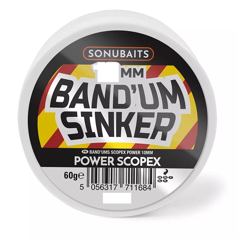 Sonubaits Band'um Sinkers 6 mm Power Scopex