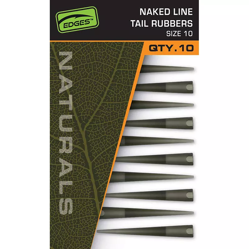 Fox Naturals Size 10 Naked Line Tail Rubbers