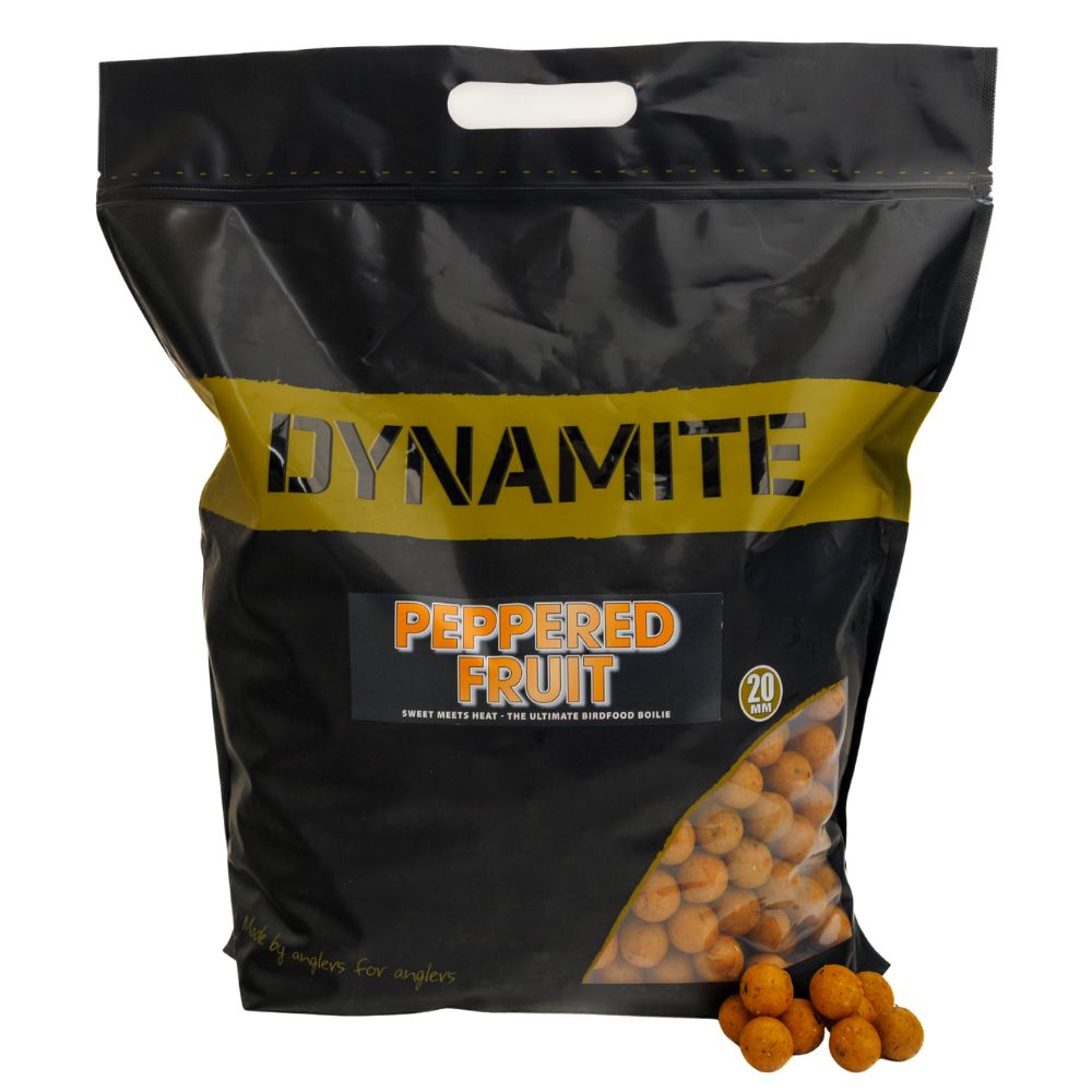 Dynamite Baits Hiattract Boilies Peppered Fruit; 20 mm; 5 kg